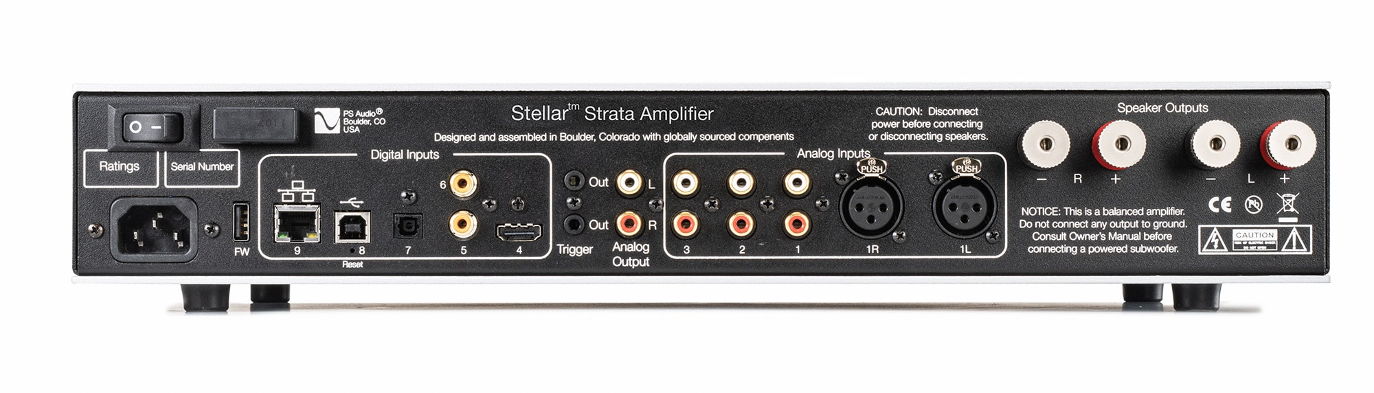 PS Audio Stellar Strata Rear